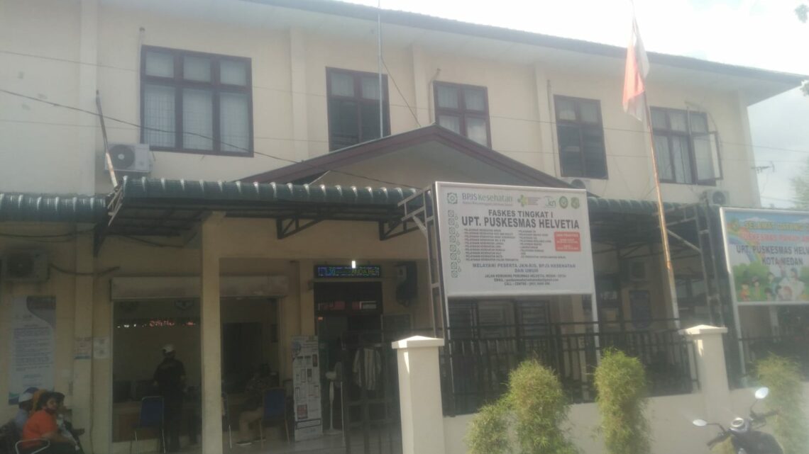 Puskesmas Helvetia Medan. (PenaTerkini.co.id)