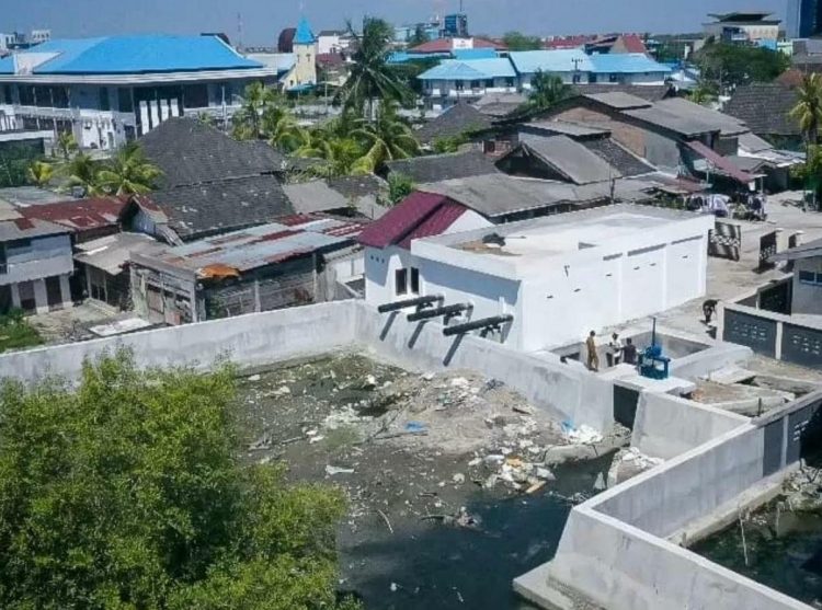 Rumah Pompa Air di Belawan II, Kota Medan. (Ist)