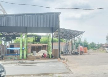 Pembangunan Lahan Dorsmeer Jalan T Amir Hamzah Kelurahan Sei Agul Kecamatan. Medan Barat, Kota Medan. (PenaTerkini.co.id)