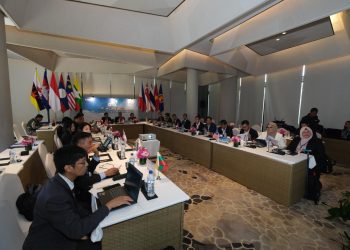 Suasana diskusi dalam rangkaian agenda HAPUA meetings ke-41 yang diikuti oleh delegasi negara anggota. (Divkom PLN Pusat)