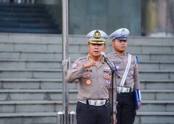 Kabag Ops Korlantas Polri Kombes Pol Aries. (Istimewa)